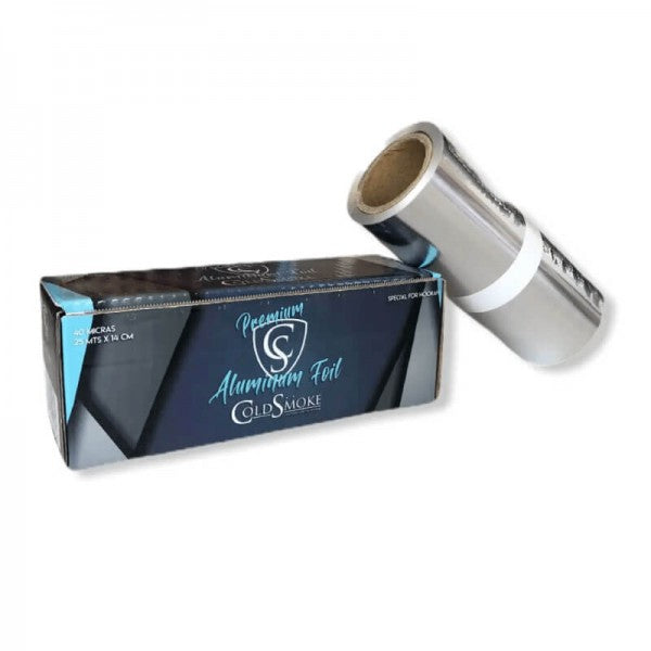 Rollo Papel Aluminio Cold Smoke 40 Micras
